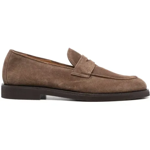 Flexi/101 Suede Loafers , male, Sizes: 8 UK - Officine Creative - Modalova