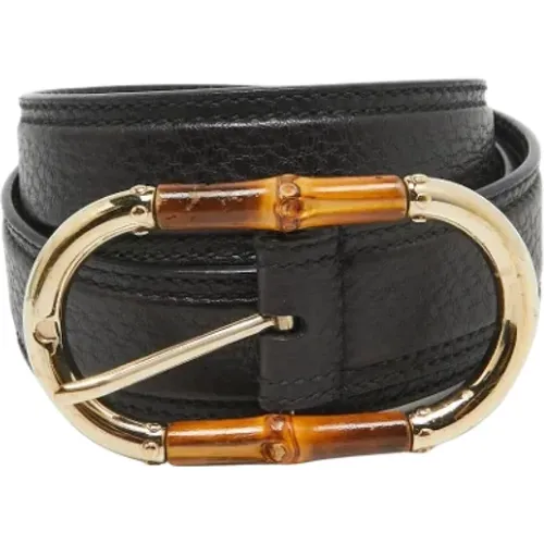 Pre-owned Leather belts , female, Sizes: ONE SIZE - Gucci Vintage - Modalova