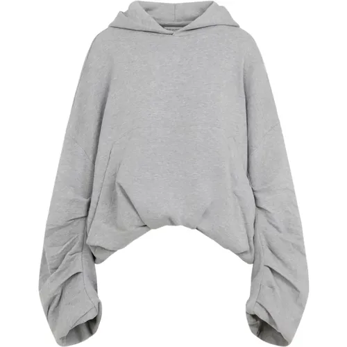 Grey Sweatshirt for Women Aw24 , female, Sizes: S - Dries Van Noten - Modalova