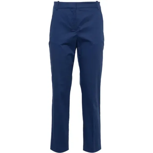 Twill Trousers with Dart Detailing , female, Sizes: L, S, XL, M - pinko - Modalova