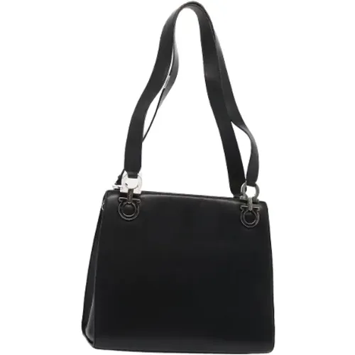 Pre-owned Leather shoulder-bags , female, Sizes: ONE SIZE - Salvatore Ferragamo Pre-owned - Modalova