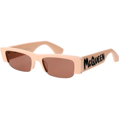 Stylish Sunglasses Am0404S , female, Sizes: 54 MM - alexander mcqueen - Modalova