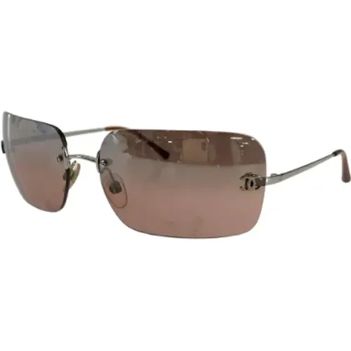 Pre-owned Plastic sunglasses , female, Sizes: ONE SIZE - Chanel Vintage - Modalova