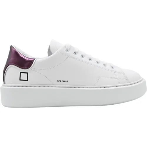 Mirror Purple Sneakers , female, Sizes: 7 UK, 6 UK, 5 UK, 3 UK, 4 UK - D.a.t.e. - Modalova