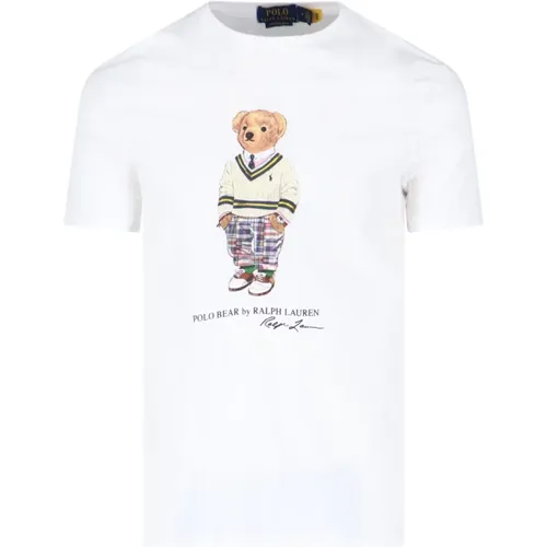 Weiße T-Shirt Kollektion , Herren, Größe: 2XL - Ralph Lauren - Modalova