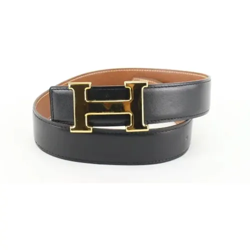 Pre-owned Leather belts , unisex, Sizes: ONE SIZE - Hermès Vintage - Modalova