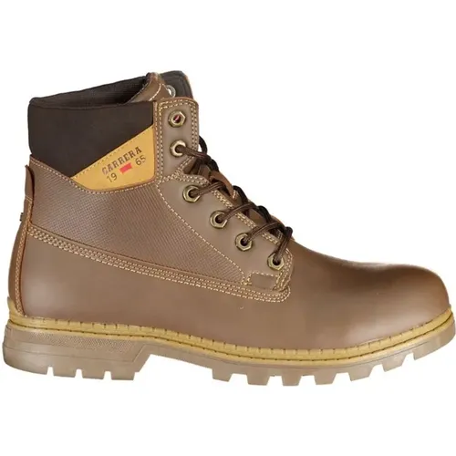 Stylish Lace-Up Boots with Contrast Details , male, Sizes: 10 UK, 7 UK, 9 UK, 12 UK, 11 UK, 8 UK, 6 UK - Carrera - Modalova