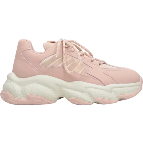 Hellrosa Chunky Platform Sneakers , Damen, Größe: 38 EU - Estro - Modalova