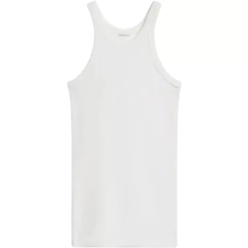 Geripptes Jersey Tanktop Sportmax - SPORTMAX - Modalova