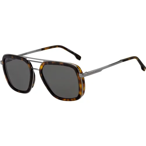 Sunglasses Boss 1235 , male, Sizes: 55 MM - Hugo Boss - Modalova