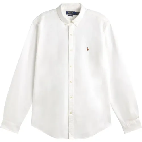 Slim Fit Oxford Hemd , Herren, Größe: XL - Polo Ralph Lauren - Modalova