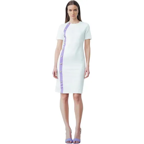 Elegant Midi Dress , female, Sizes: XS, S, M - Gaëlle Paris - Modalova