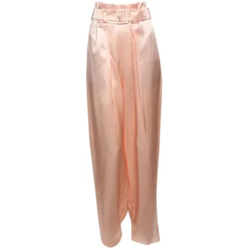 Pre-owned Satin bottoms , female, Sizes: M - Fendi Vintage - Modalova