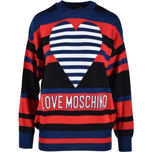 Sweater for Women , female, Sizes: M, XS, L - Love Moschino - Modalova