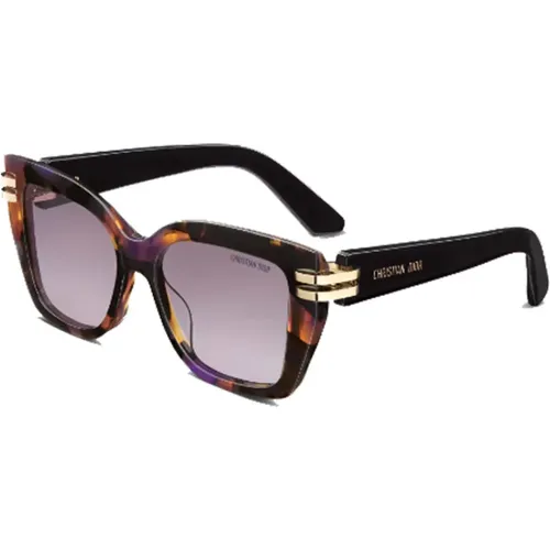 Brown Gradient Sunglasses Havana Frame , unisex, Sizes: 52 MM - Dior - Modalova