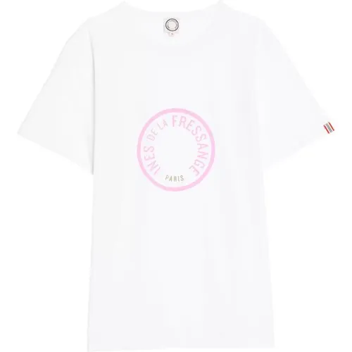 Oscar logo pink T-shirt , Damen, Größe: S - Ines De La Fressange Paris - Modalova