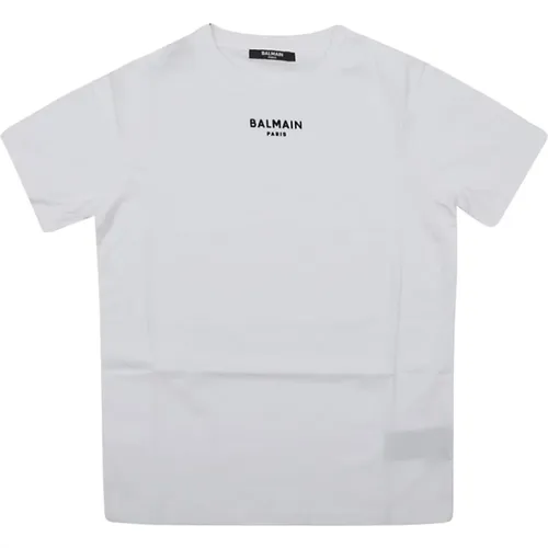 Weiß Schwarz T-Shirt/Top Balmain - Balmain - Modalova