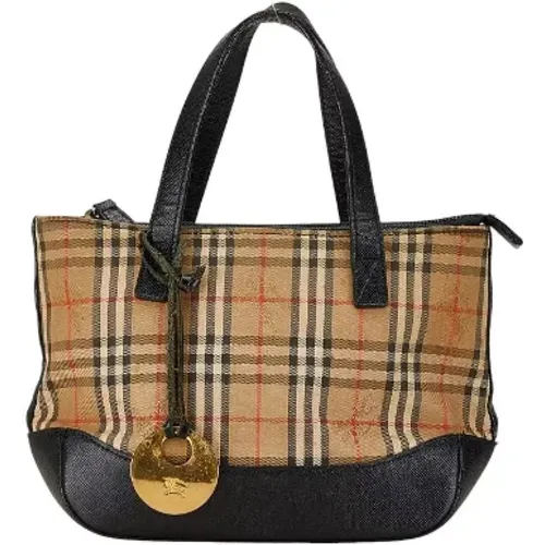 Pre-owned Canvas handbags , female, Sizes: ONE SIZE - Burberry Vintage - Modalova