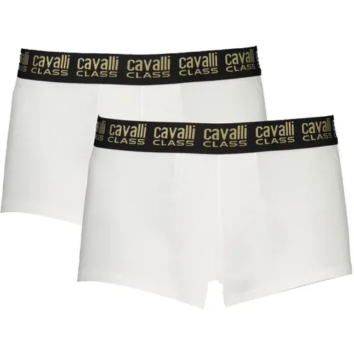 Herren Weiße Boxershorts Bi-Pack - Cavalli Class - Modalova