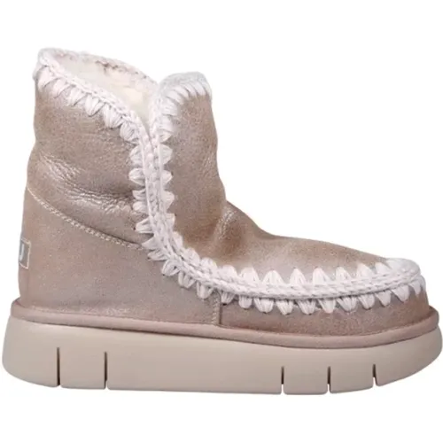 Stone Metallic Eskimo Bounce Boot , Damen, Größe: 38 EU - Mou - Modalova