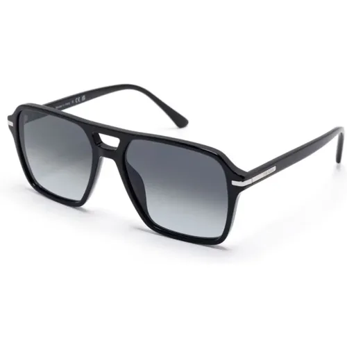 PR 20Ys 1Ab06T Sunglasses , male, Sizes: 55 MM - Prada - Modalova