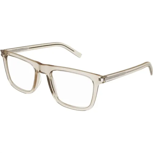 Transparent Brillengestelle Slim OPT , unisex, Größe: 54 MM - Saint Laurent - Modalova