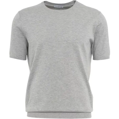 Grey Ss24 T-Shirts & Polos , male, Sizes: XL - People of Shibuya - Modalova