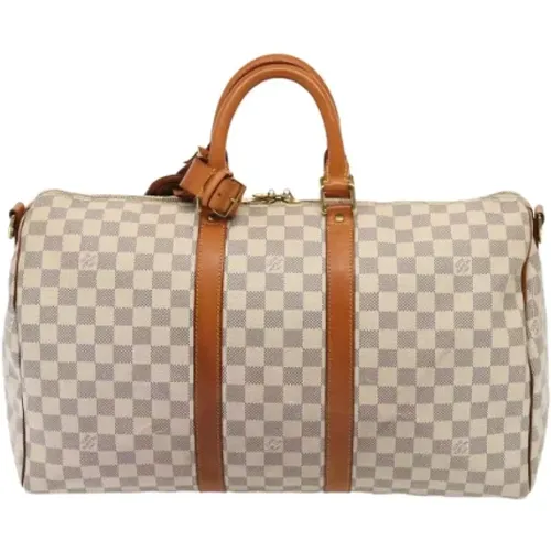 Pre-owned Canvas travel-bags , female, Sizes: ONE SIZE - Louis Vuitton Vintage - Modalova