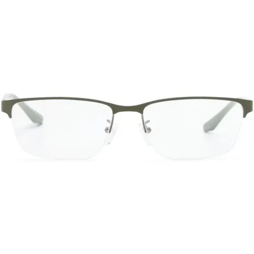 Optical Frame Stylish Everyday Use , male, Sizes: 57 MM, 55 MM - Emporio Armani - Modalova