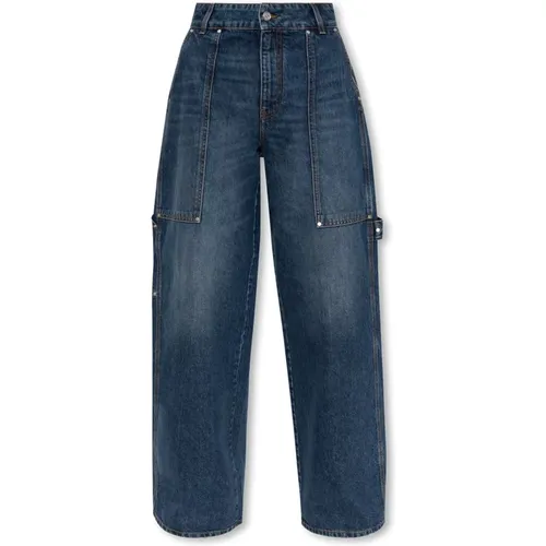Jeans with wide legs , Damen, Größe: W27 - Stella Mccartney - Modalova
