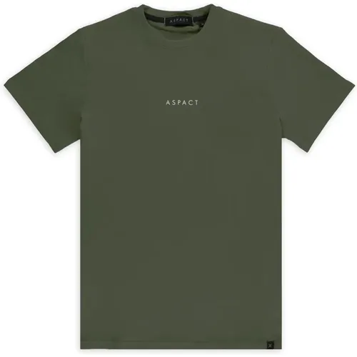 Grünes Frisches Tee - Trendy Design , Herren, Größe: S - Aspact - Modalova