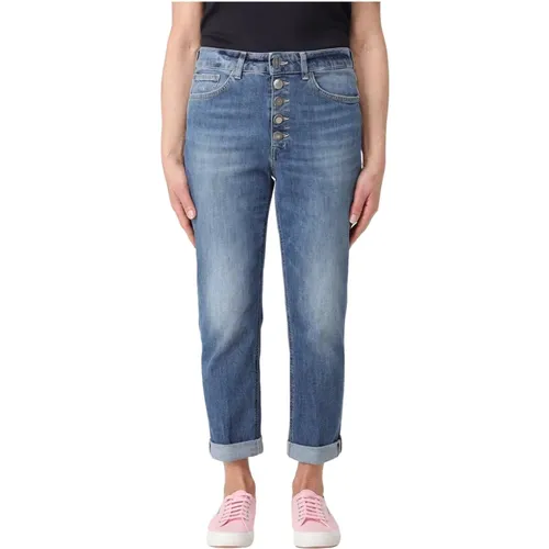 Cropped Jeans , female, Sizes: W24, W25, W28, W26, W29 - Dondup - Modalova