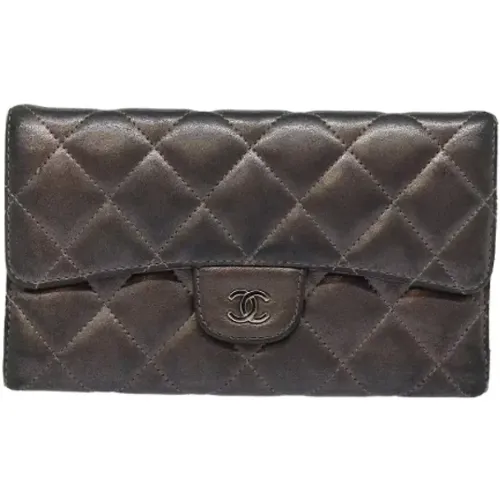 Pre-owned Leather wallets , female, Sizes: ONE SIZE - Chanel Vintage - Modalova