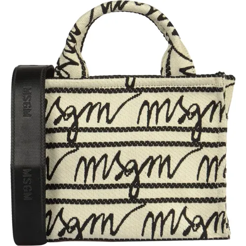 Stylish Small Tote Bag , female, Sizes: ONE SIZE - Msgm - Modalova