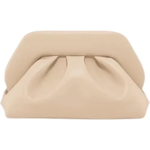 Vegan Fabric Clutch Bag Magnetic Closure , female, Sizes: ONE SIZE - THEMOIRè - Modalova