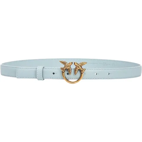 Love Berry Light Leather Belt , female, Sizes: XS, L, S - pinko - Modalova