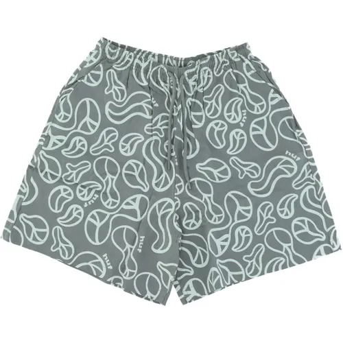 Wide Sage Womens Shorts All Over Print , female, Sizes: XS, S - HUF - Modalova