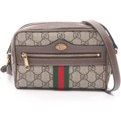 Pre-owned Leather shoulder-bags , female, Sizes: ONE SIZE - Gucci Vintage - Modalova