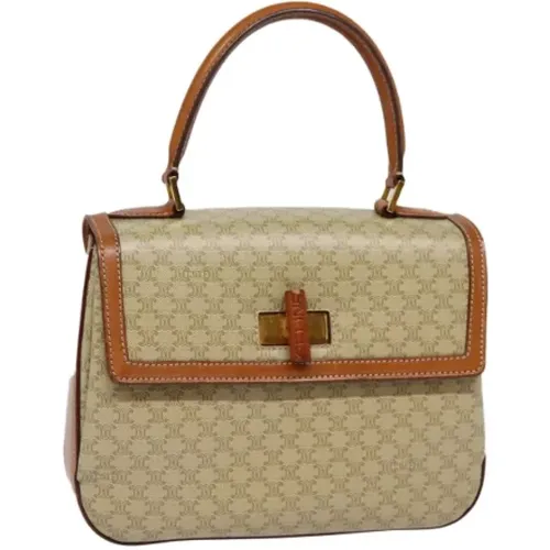 Pre-owned Canvas handbags , female, Sizes: ONE SIZE - Celine Vintage - Modalova