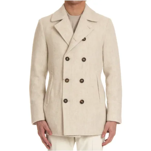 Double-Breasted Coat , male, Sizes: M, XL - Eleventy - Modalova