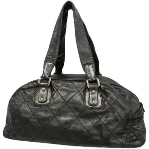 Pre-owned Leather chanel-bags , female, Sizes: ONE SIZE - Chanel Vintage - Modalova