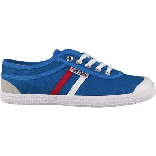 Retro Canvas Sneakers , Herren, Größe: 36 EU - Kawasaki - Modalova