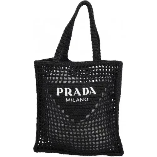 Pre-owned Fabric shoppers , female, Sizes: ONE SIZE - Prada Vintage - Modalova