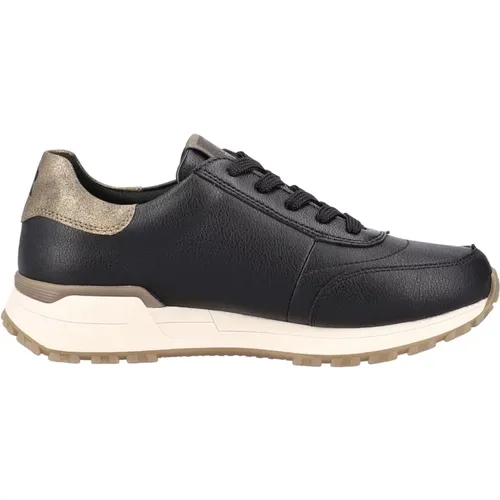 Schwarze Lässige Sneakers für Damen , Damen, Größe: 40 EU - Rieker - Modalova