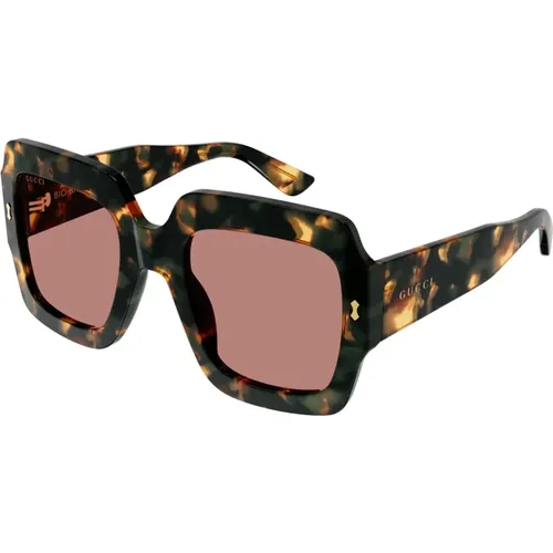 Stylische Sonnenbrille Gg1111S Farbe 003 , Damen, Größe: 53 MM - Gucci - Modalova