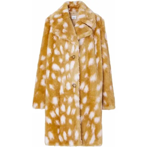 Simple Buttoned Coat , female, Sizes: M, S - Burberry - Modalova