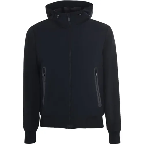 Mens Winter Thermo Hooded Jacket , male, Sizes: L, 3XL - RRD - Modalova