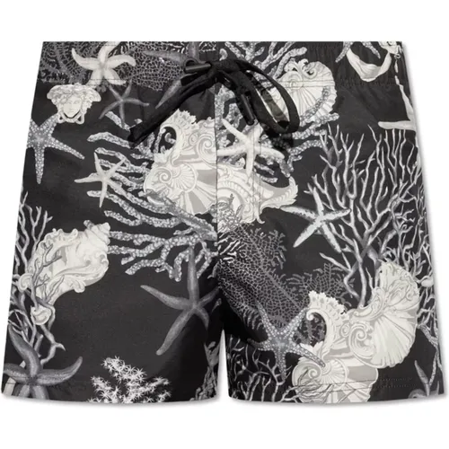 Swim shorts , male, Sizes: 3XL, L, S, XL, M, 2XL - Versace - Modalova