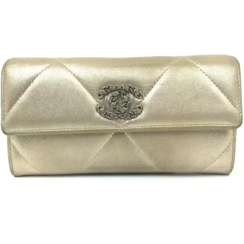 Pre-owned Leather wallets , female, Sizes: ONE SIZE - Chanel Vintage - Modalova