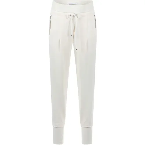 Strukturierte Jersey Joggpant Candy O - RAFFAELLO ROSSI - Modalova